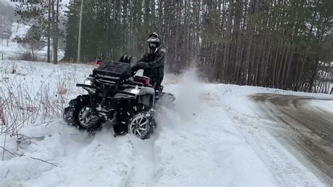 Winter Rip Cfmoto Cforce Xc Youtube