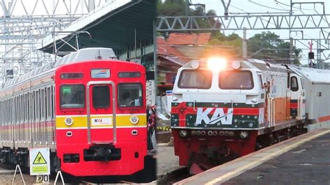 Gak Ada Sepinya Stasiun Manggarai Banyak Kereta Api Dan KRL Commuter