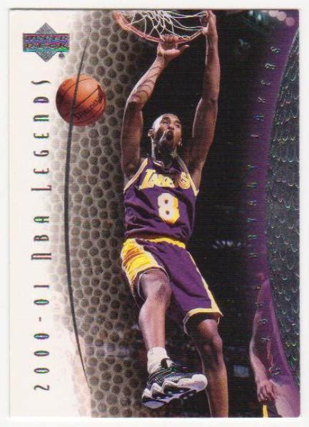 Kobe Bryant 2000 01 Upper Deck NBA Legends 8 Card Property Room