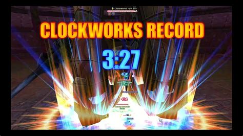 Clockworks Record SOLO OLD 3 27 Blade Burudeng Flyff Universe