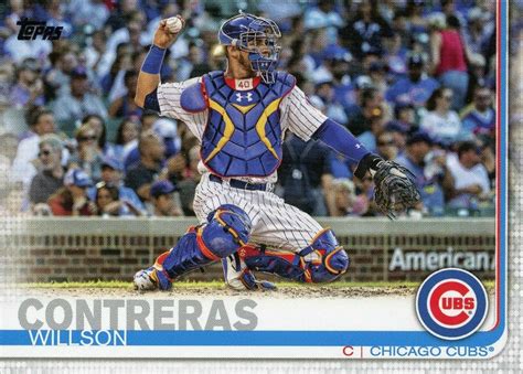 2019 Topps 119 Willson Contreras Trading Card Database