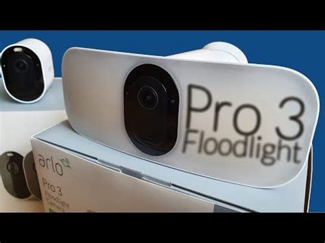 Test complet de la caméra de surveillance Arlo Pro 3 Floodlight une