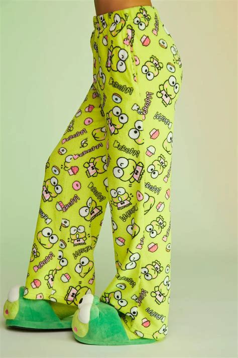 Hello Kitty And Friends Keroppi Pajama Pants Forever 21 Hello Kitty Clothes Cute Pajama Sets