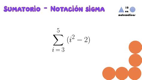 Sumatorio O Notación Sigma Ejemplo 3 Curso Parte 4 Youtube