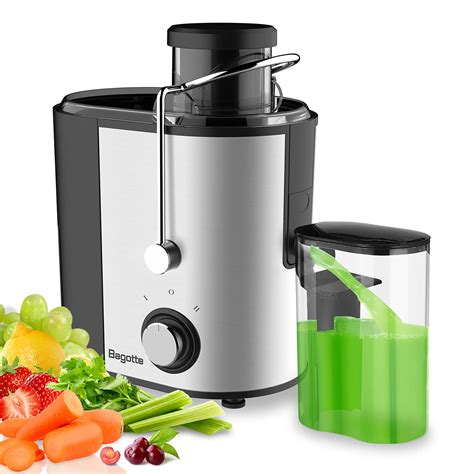 Buy Juicer Bagotte Centrifugal Juicer 3 Wide Feed Chute Juicer