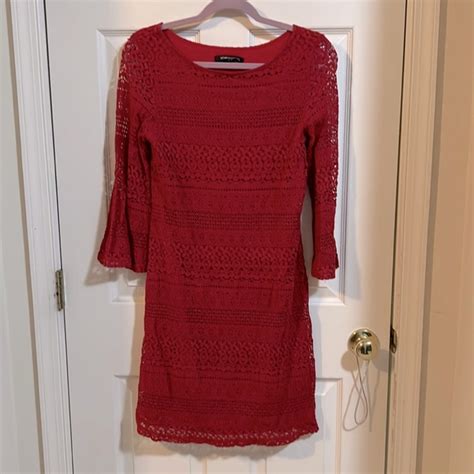 Sharagano Dresses 34 Sleeva Lace With Lining Poshmark