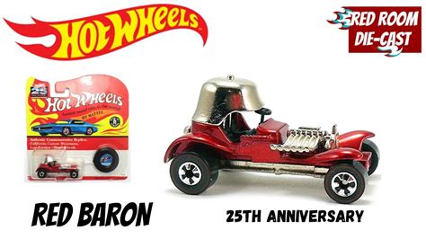 Red Baron 25th Anniversary By Hot Wheels Youtube