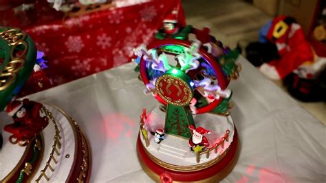 Pac Animated Ferris Wheel Christmas Decoration Youtube