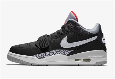 Air Jordan Legacy 312 Low Black Cement Release Date Sbd