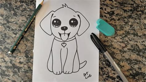 COMO DESENHAR CACHORRO KAWAII FOFO MUITO SIMPLES YouTube