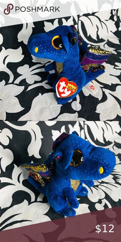 5 For 25 Ty Beanie Boo Saffire The Dragon Beanie Boo Ty Toys Ty