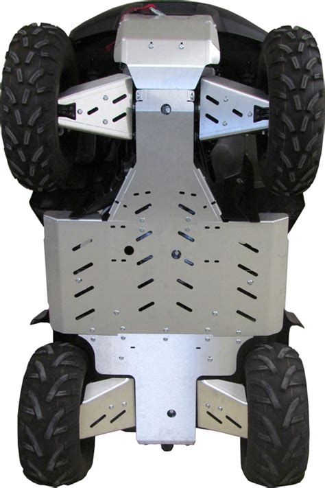 Skid Plate Full Set Aluminium Suzuki Kingquad 500 750 Axi Eps