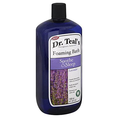 Dr Teals Foaming Bath Soothe And Sleep With Lavender 34 Fl Oz By Dr Teals