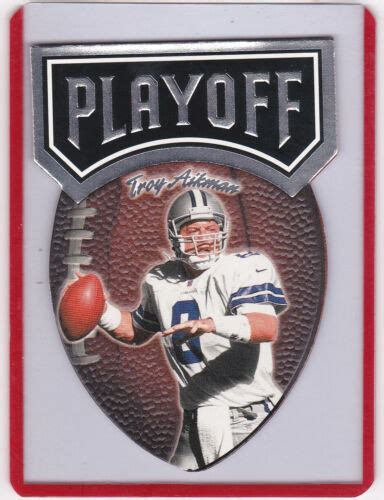 Playoff Absolute Ssd Shields Troy Aikman Hof Shield Ebay