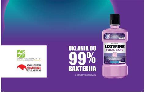 Listerine Total Care Je Prva 6 U 1 Vodica Za Usta Koja Djeluje Na