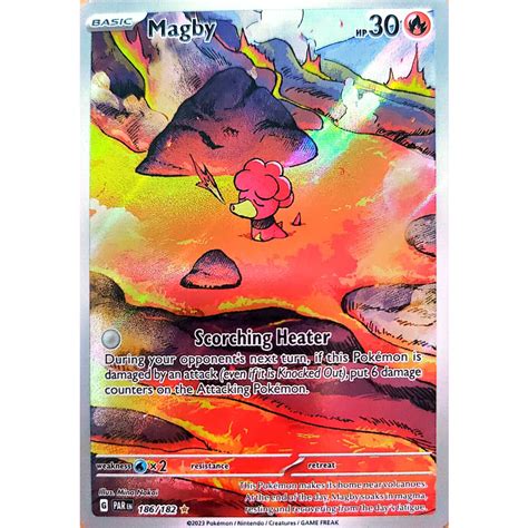 Pokemon Tcg Card Game Magby Illustration Rare Shopee Malaysia