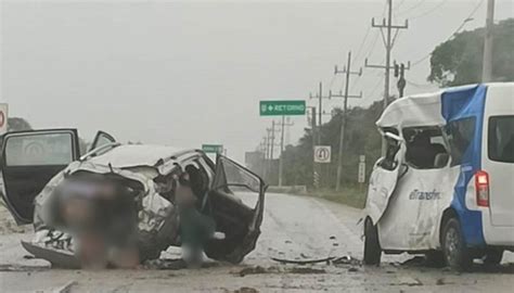 5 argentinos murieron en grave accidente de tránsito en México