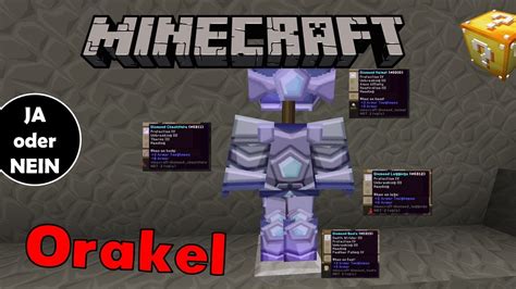 Op R Stung Verzaubern Minecraft Orakel Youtube