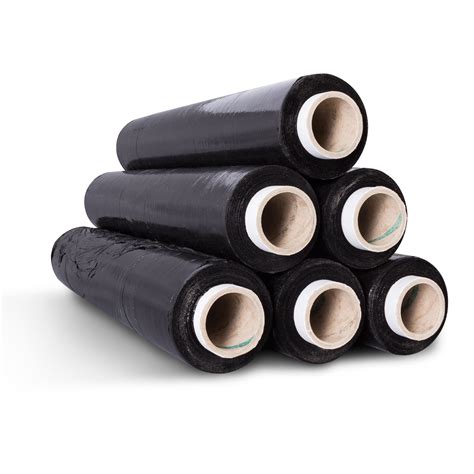 Black Pallet Stretch Shrink Wrap 400mm X 250m Killer Ink Tattoo