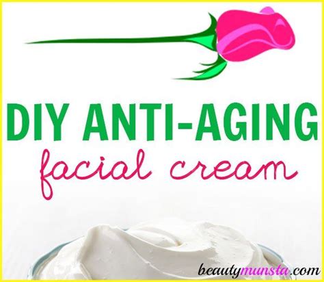 Homemade Anti Aging Face Cream Beautymunsta Free Natural Beauty