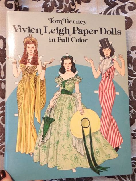 Vintage Vivien Leigh Paper Dolls Book