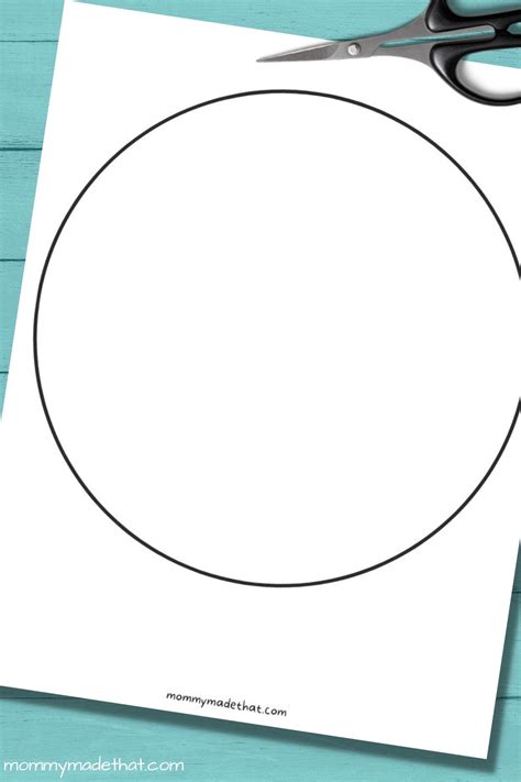 Sizes Of Printable Circle Templates Cassie Smallwood Off