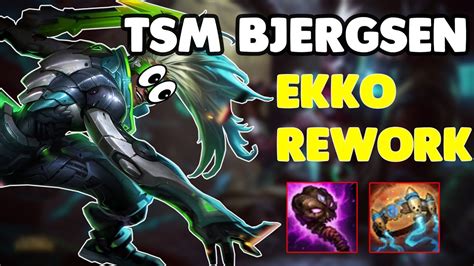 TSM Bjergsen Ft WildTurtle LOL Ekko Rework Mid Lane Preseason 7