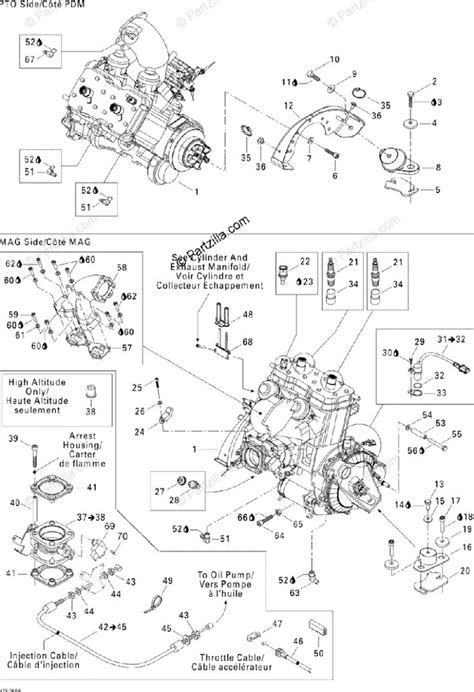 Seadoo 951 Motor Exploded Diagram Sea Doo Diagram Engine