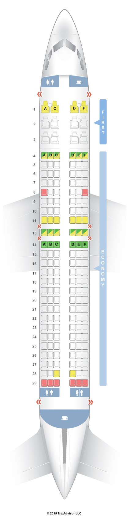 SeatGuru Seat Map Sun Country Boeing 737-800 (738)