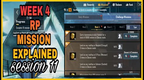 Pubg Mobile Week Rp Missions Explained How To Complete Very Easily