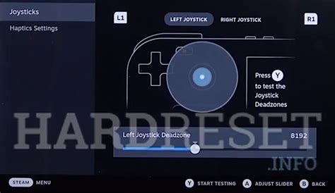 Advanced Settings Valve Steam Deck How To Hardreset Info