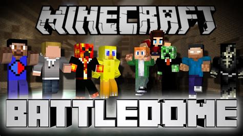 Minecraft BATTLEDOME W Vikk Preston Ashley And MORE YouTube