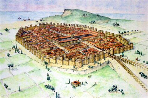 Simon Forbes On Twitter RT Nrken19 Illustration Of The Roman City