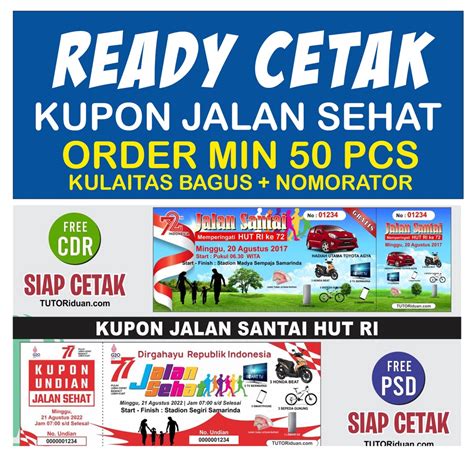 Jual Kupon Undian Jalan Sehat Murah Dan Nomor Shopee Indonesia