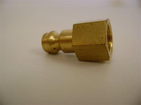 Male Probe Connector X 1 4 BSP Female Brass Vernon Morris