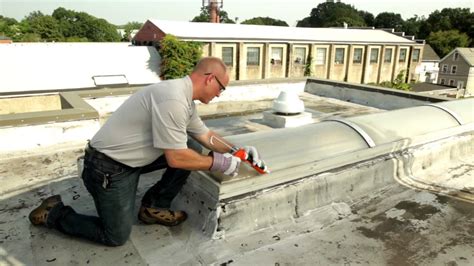 Skylight Leak Repair With Clearseal Caulk Youtube