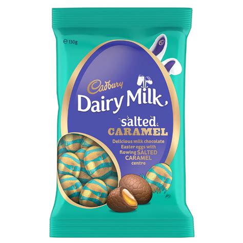 Cadbury Salted Caramel Mini Egg Bag Tom S Confectionery Warehouse