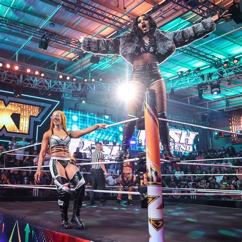 WWE Women Lash Legend And Jakara Jackson NXT Level Up 4 7 23