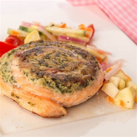 Spinach And Feta Pinwheel Salmon Stuffed Salmon Recipe