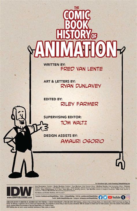 Preview Comic Book History Of Animation 2 — Major Spoilers — Comic