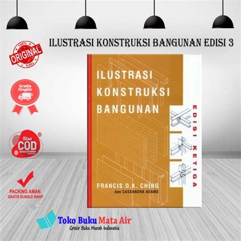 Jual Original Ilustrasi Konstruksi Bangunan Edisi Ketiga Erlangga