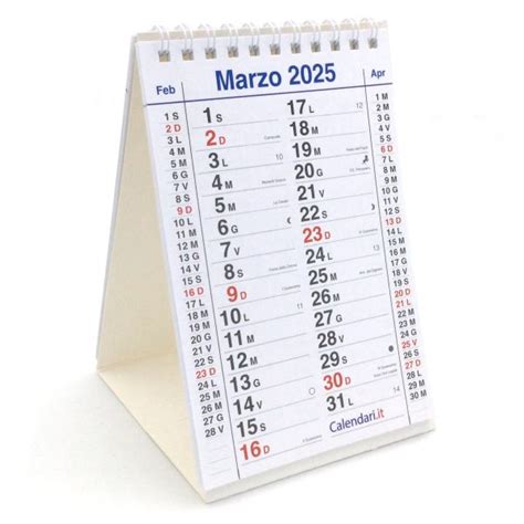 Calendario Con Piu Spazio Per Scrivere Da Muro Mensile Con