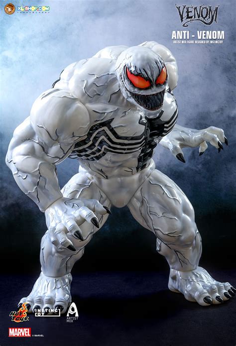 Hot Toys AMC033 Venom Comic Anti Venom Artist Mix Figure Designed By INSTINCTOY