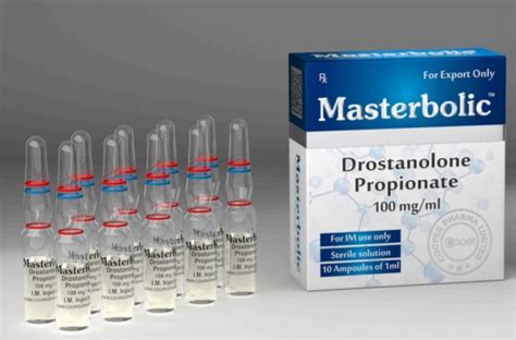 Masterbolic Masteron Mg Ml Cooper Pharma Venda De