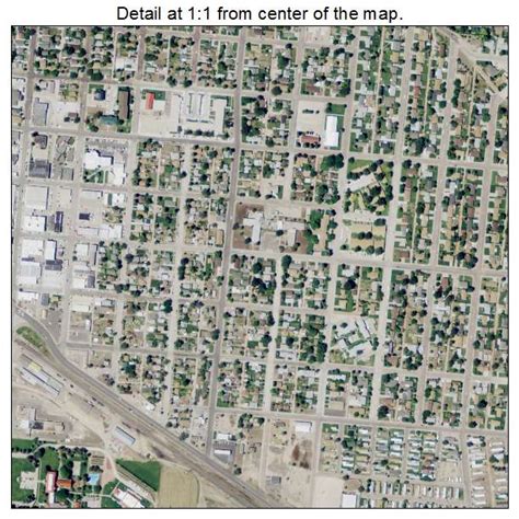 Aerial Photography Map of Torrington, WY Wyoming