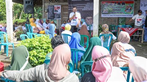 Relawan Petebu Sambut Kebutuhan Rakyat Gelar Bazar Sembako Murah Untuk