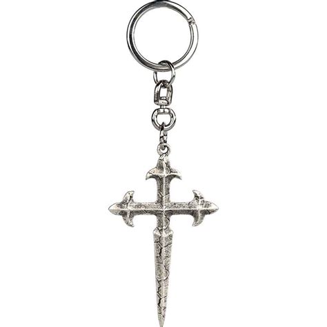 Order of Santiago Cross Key Chain