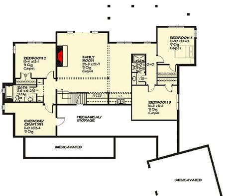 Plan 970058vc Luxury Craftsman House Plan With Finished Lower Level