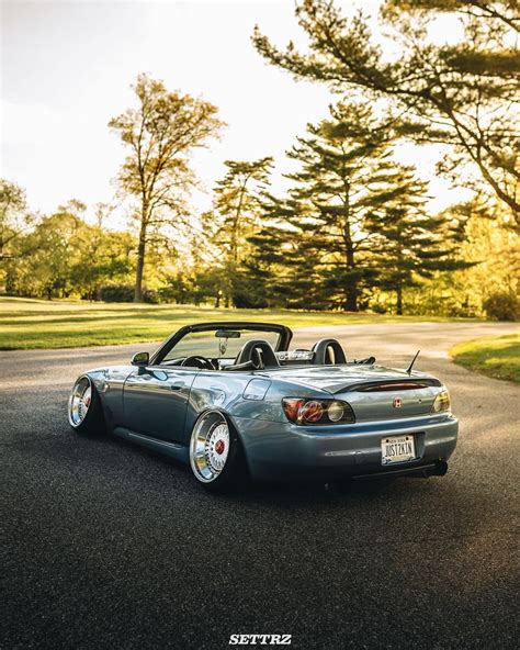 Honda S2000 Low Roller Shows Extreme Stance On Slant Lip BBS Wheels