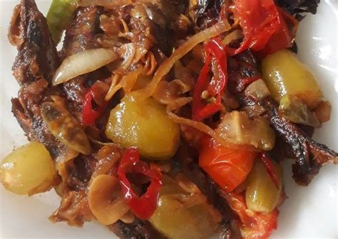 Resep 309 Ikan Asin Klothok Masak Asem Manis Pedas Ala Emakku Oleh